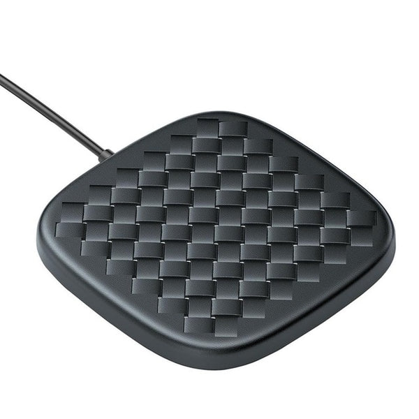 Luxury Grid Pattern Ultra Thin Wireless Charger