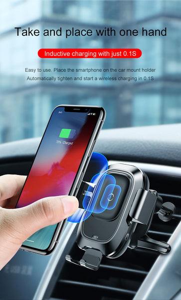 Car Phone Holder Car Wireless Charger