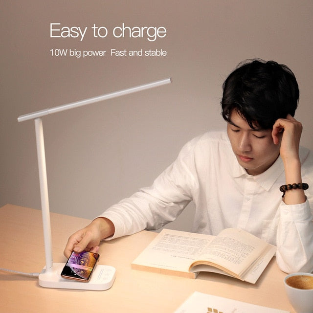 LED Light Lamp Qi Wireless Charger